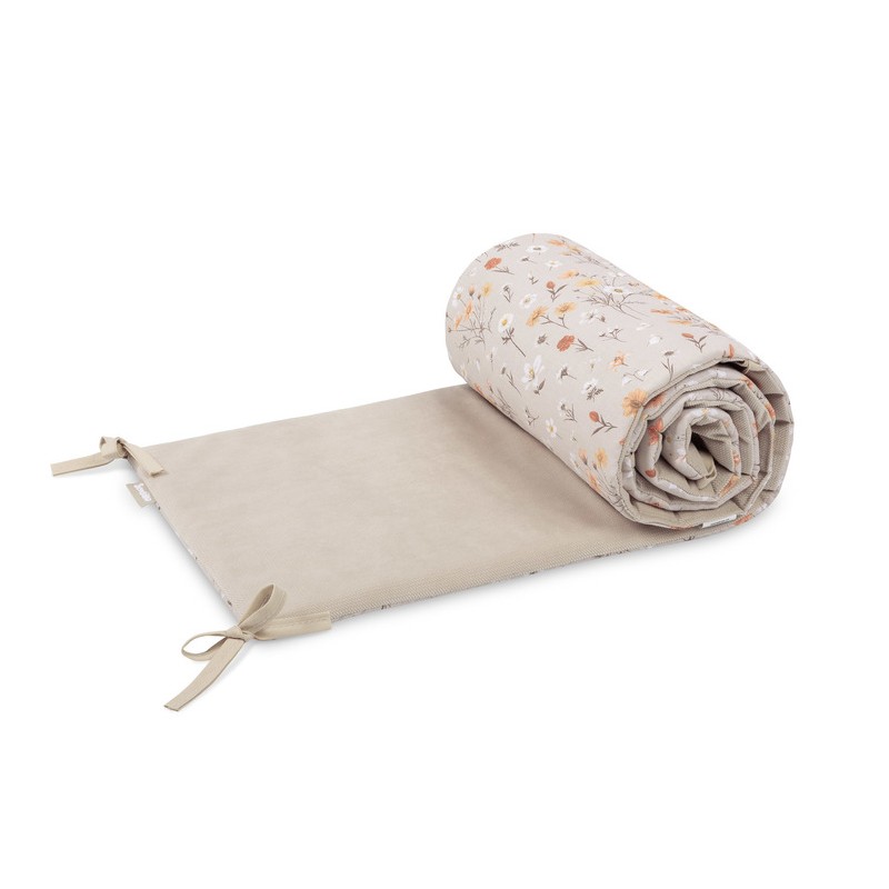 OCHRANIACZ DO ŁÓŻECZKA VELVET BLOOM BEIGE