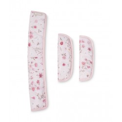 WKŁADKA DO WÓZKA DELUXE VELVET BLOOM PINK