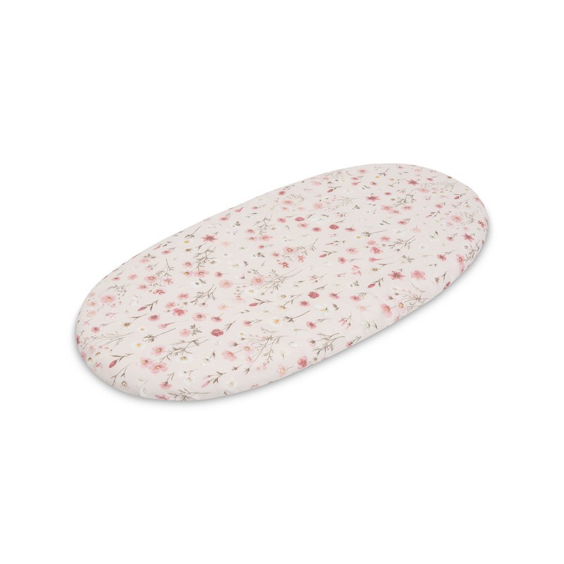PRZEŚCIERADŁO DO WÓZKA BAWEŁNA BLOOM PINK 35X75