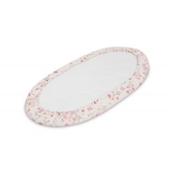 PRZEŚCIERADŁO DO WÓZKA BAWEŁNA BLOOM PINK 35X75
