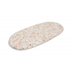 PRZEŚCIERADŁO DO WÓZKA BAWEŁNA BLOOM BEIGE 35X75