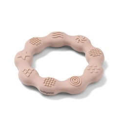 825/04 GRYZAK SILIKONOWY RING BEŻOWY