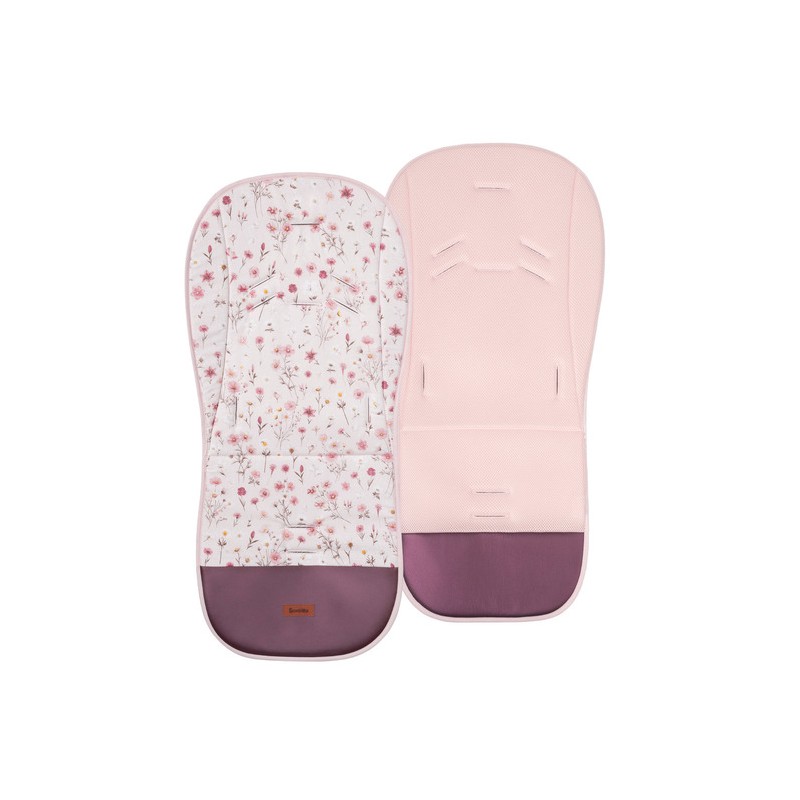 WKŁADKA DO WÓZKA 3D BLOOM PINK