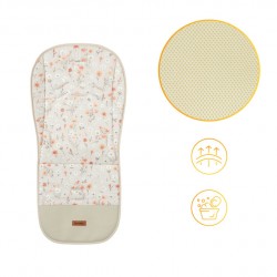 WKŁADKA DO WÓZKA 3D BLOOM BEIGE