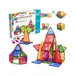 WOOPIE 49973 Magnetyczne klocki konstrukcyjne Montessori