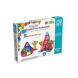 WOOPIE 49973 Magnetyczne klocki konstrukcyjne Montessori