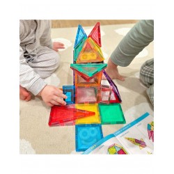WOOPIE 49973 Magnetyczne klocki konstrukcyjne Montessori