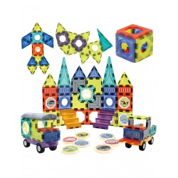 WOOPIE 54870 Klocki magnetyczne 71 el.