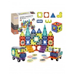 WOOPIE 54870 Klocki magnetyczne 71 el.