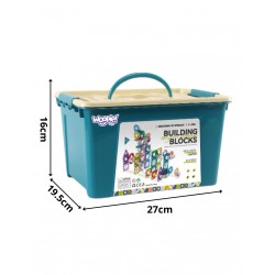 WOOPIE 54955 Klocki magnetyczne tor kulkowy 126 el.
