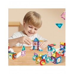 WOOPIE 54955 Klocki magnetyczne tor kulkowy 126 el.