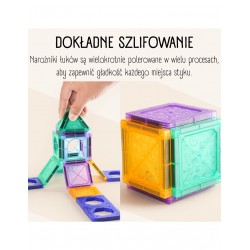 WOOPIE 54979 Klocki magnetyczne 110 el.