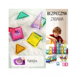WOOPIE 54979 Klocki magnetyczne 110 el.