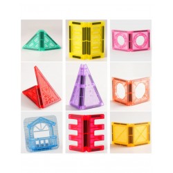 WOOPIE 54979 Klocki magnetyczne 110 el.