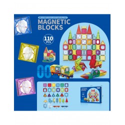 WOOPIE 54979 Klocki magnetyczne 110 el.