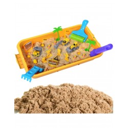 WOOPIE 58335 Piasek kinetyczny plac budowy 1 kg