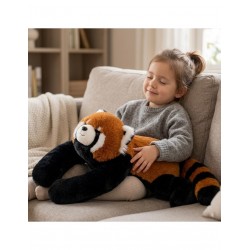 WOOPIE 58380 Pluszak obciążeniowy Panda ruda 65 cm 2,5 kg