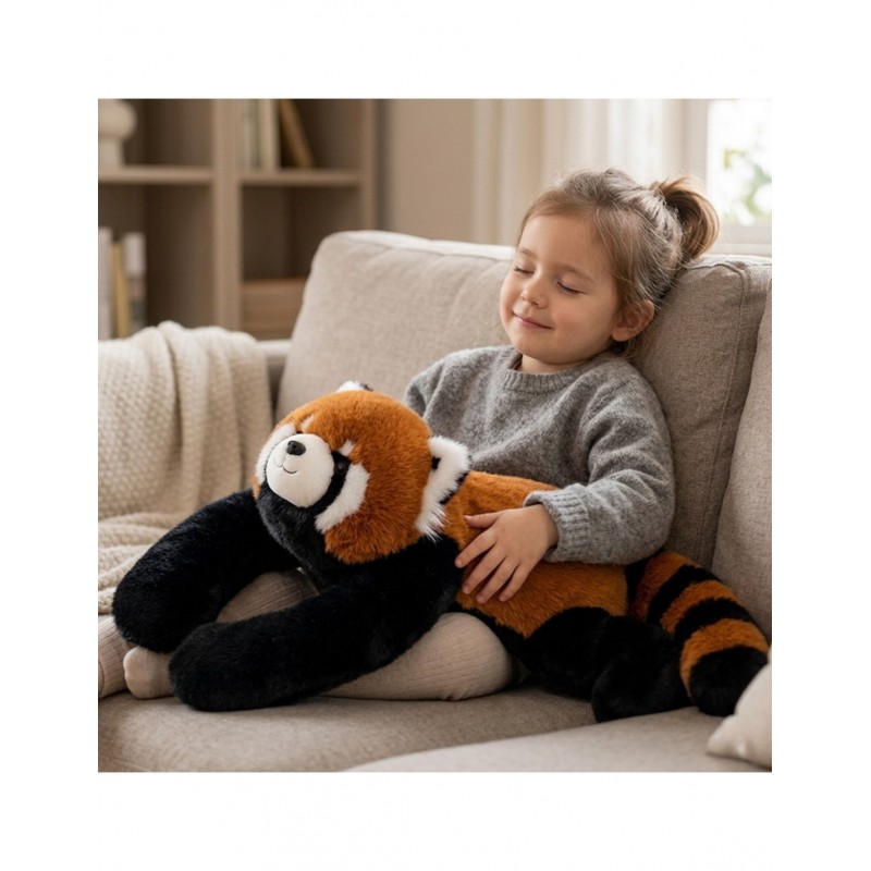 WOOPIE 58380 Pluszak obciążeniowy Panda ruda 65 cm 2,5 kg