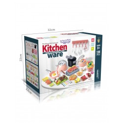 WOOPIE 58670 Zestaw kuchenny zielony 108 el.
