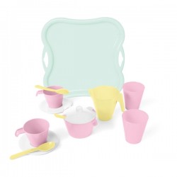 WADER 22250 Party Time Zestaw kawowy  z tacą Cool Mint