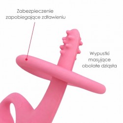 Mombella 00511 Gryzak Dancing Elephant pink