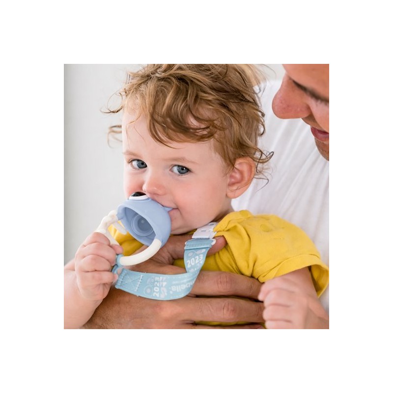 Mombella 02103 Gryzak Uspokajający Rybka 3w1 Light Blue