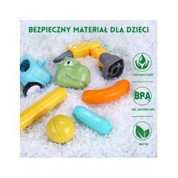 WOOPIE 51008 Klocki magnetyczne Dinozaury 84 el.