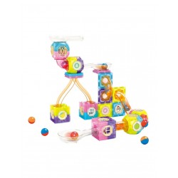 WOOPIE 53224 Klocki magnetyczne Tor kulkowy 89 el.