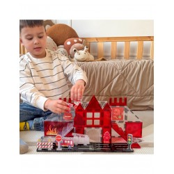 WOOPIE 55013 Klocki magnetyczne Straż Pożarna 48 el.