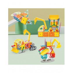 WOOPIE 55051 Klocki magnetyczne konstrukcyjne Pojazdy