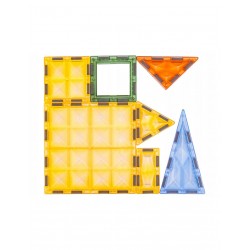 WOOPIE 55938 Klocki magnetyczne Świat zwierząt 124 el.