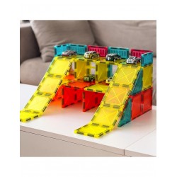 WOOPIE 55990 Klocki magnetyczne 7,5 cm Parking 112 el.
