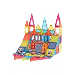 WOOPIE 55990 Klocki magnetyczne 7,5 cm Parking 112 el.