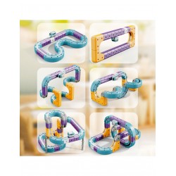 WOOPIE 58496 Zestaw konstrukcyjny tor magnetyczny 54 el.