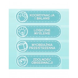 WOOPIE 58625 Zielona kula - labirynt 3D