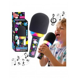 WOOPIE 58861 Bezprzewodowy mikrofon do karaoke czarny