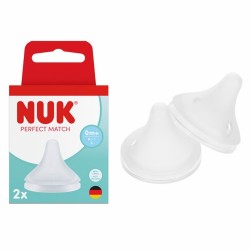 NUK 124032 Smoczek do butelki 2 szt. S silikon