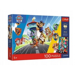 TREFL 16550 Puzzle 100 Psia przygoda / Paw Patrol