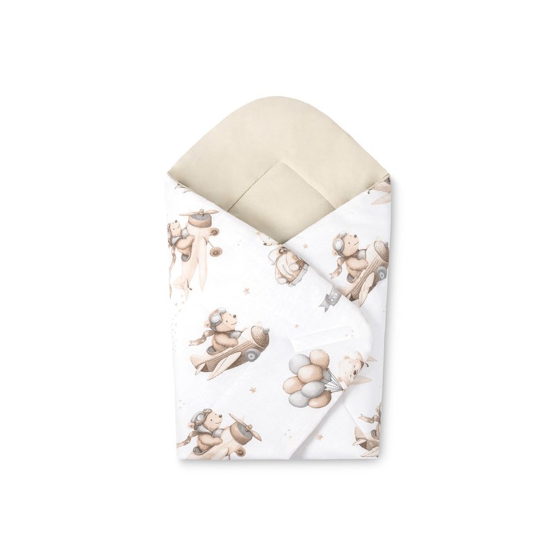 ROŻEK BAWEŁNA FLYING TEDDY BEIGE 75X75