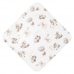 ROŻEK BAWEŁNA FLYING TEDDY BEIGE 75X75