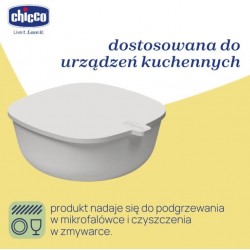 179206 MISECZKA Z POKRYWKĄ SZARA 6+