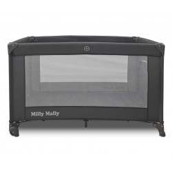 MILLY MALLY 445 Łóżeczko turystyczne Mirage Dark Grey
