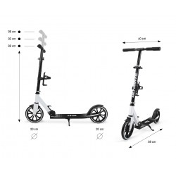 MILLY MALLY 6259 Scooter Ultimate White