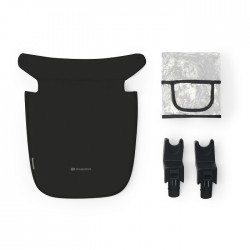 KINDERKRAFT Wózek NEWLY 3w1 mink pro black