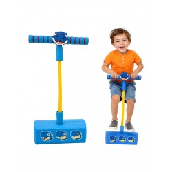 WOOPIE 100437 Piankowy skoczek pogo niebieski dinozaur