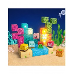 WOOPIE 58908 Klocki magnetyczne 54 el. kostki montessori