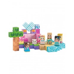 WOOPIE 58984 Klocki magnetyczne sześciany magnesy 86 el.