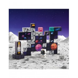 WOOPIE 58991 Magnetyczne kostki konstrukcyjne Kosmos