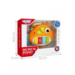 WOOPIE BABY 59141 Pianinko interaktywne rybka