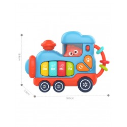WOOPIE BABY 59189 Interaktywne muzyczne pianinko lokomotywa